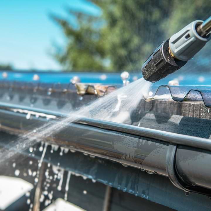 Gutter cleaning service in Chippenham