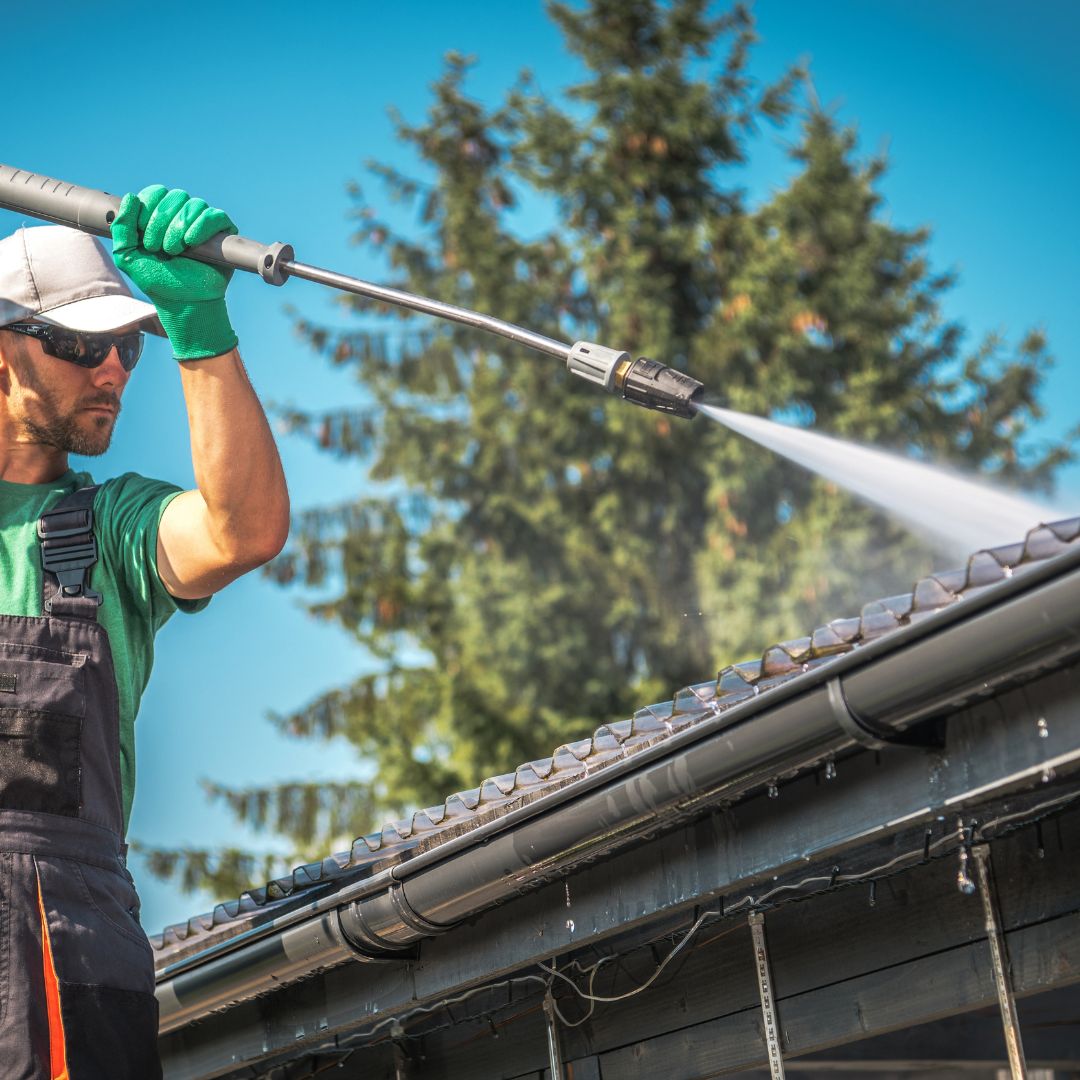 Roof and gutter cleaning company