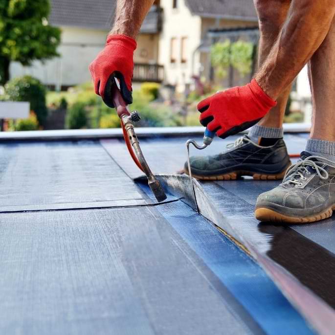 Local rubber roofing installation company