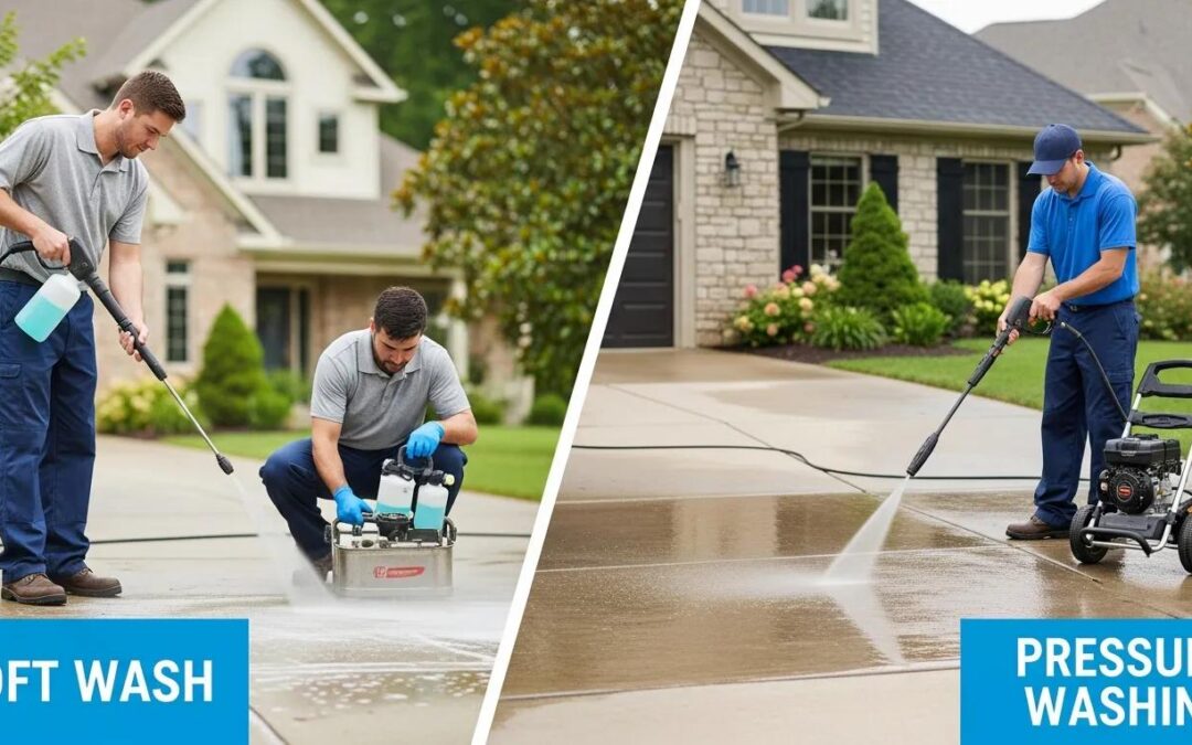 Soft Washing vs Pressure Washing: Which Is Best for Moss Removal?