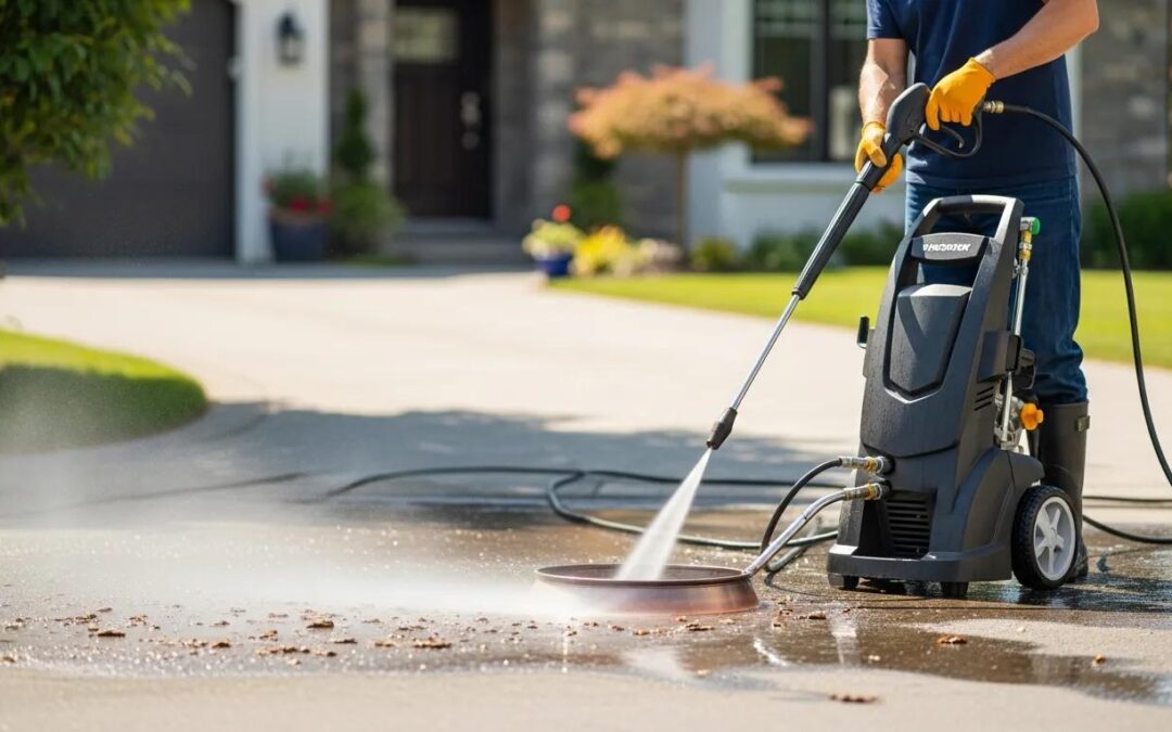 Driveway Deep Clean & Stain Removal Services