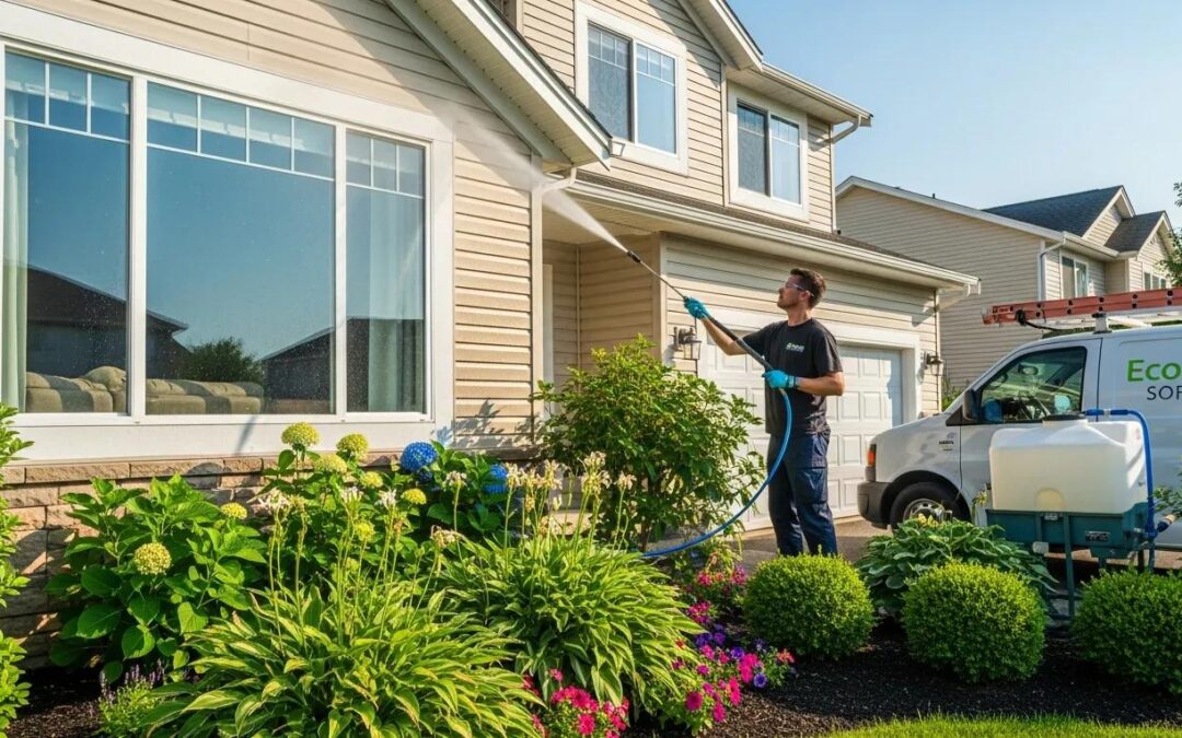 How Soft Washing Eliminates Moss Effectively